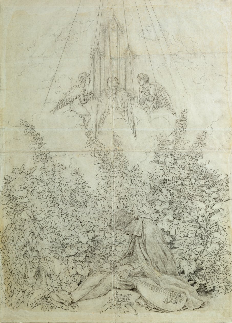Il Sogno del Musicista da Caspar David Friedrich