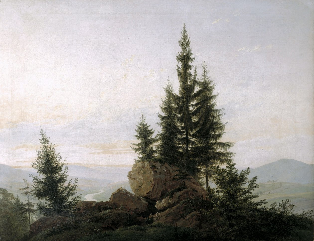Veduta della valle dell