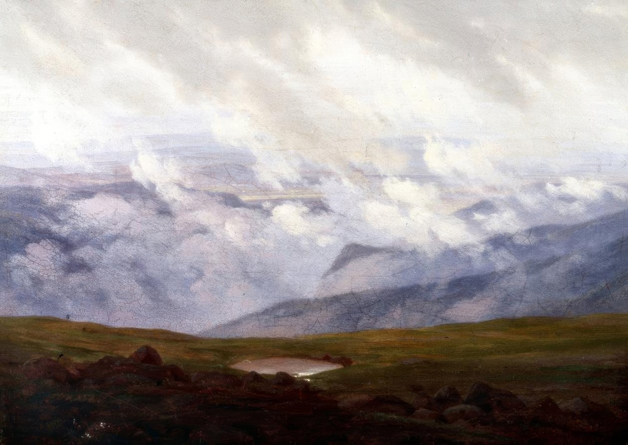 Nuvole in movimento da Caspar David Friedrich