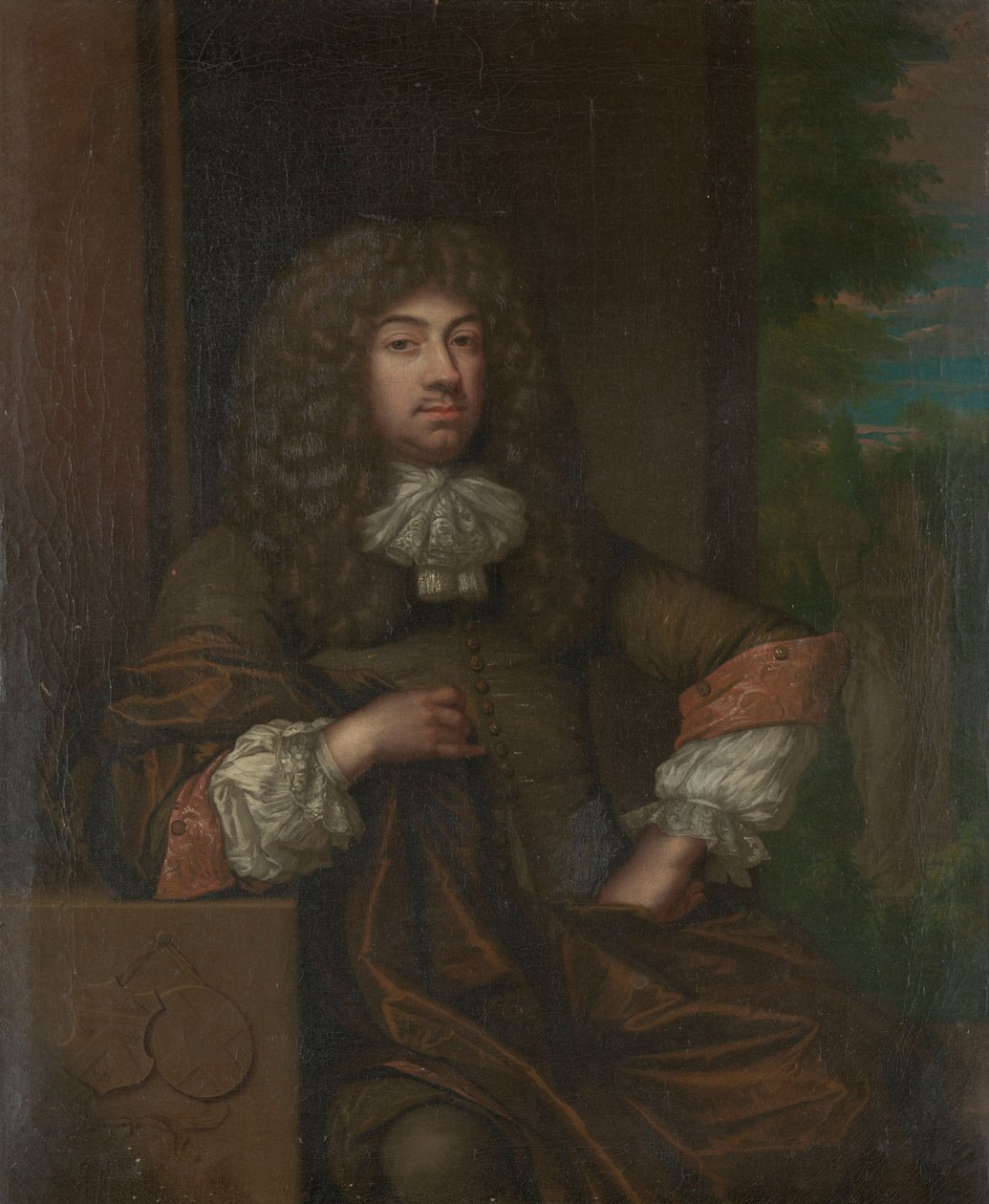 Ritratto di Jan Boudaen Courten da Caspar (after) Netscher