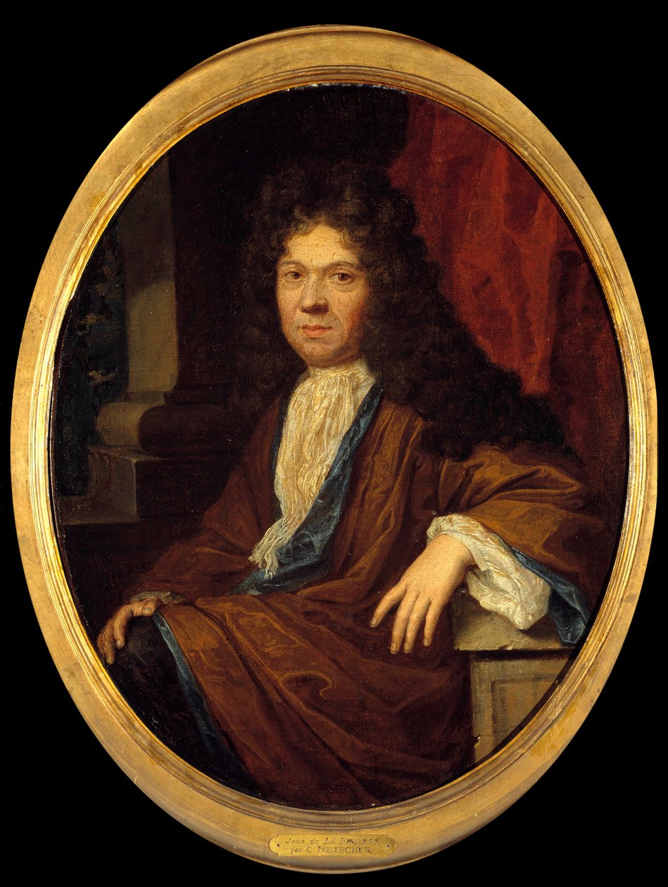 Ritratto di Jean de la Bruyere (1645-1696) moralista francese da Caspar (attr. to) Netscher