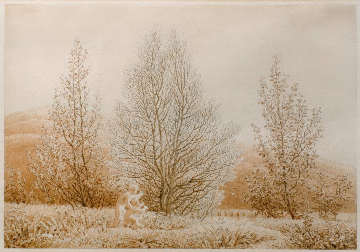La primavera da Caspar David Friedrich