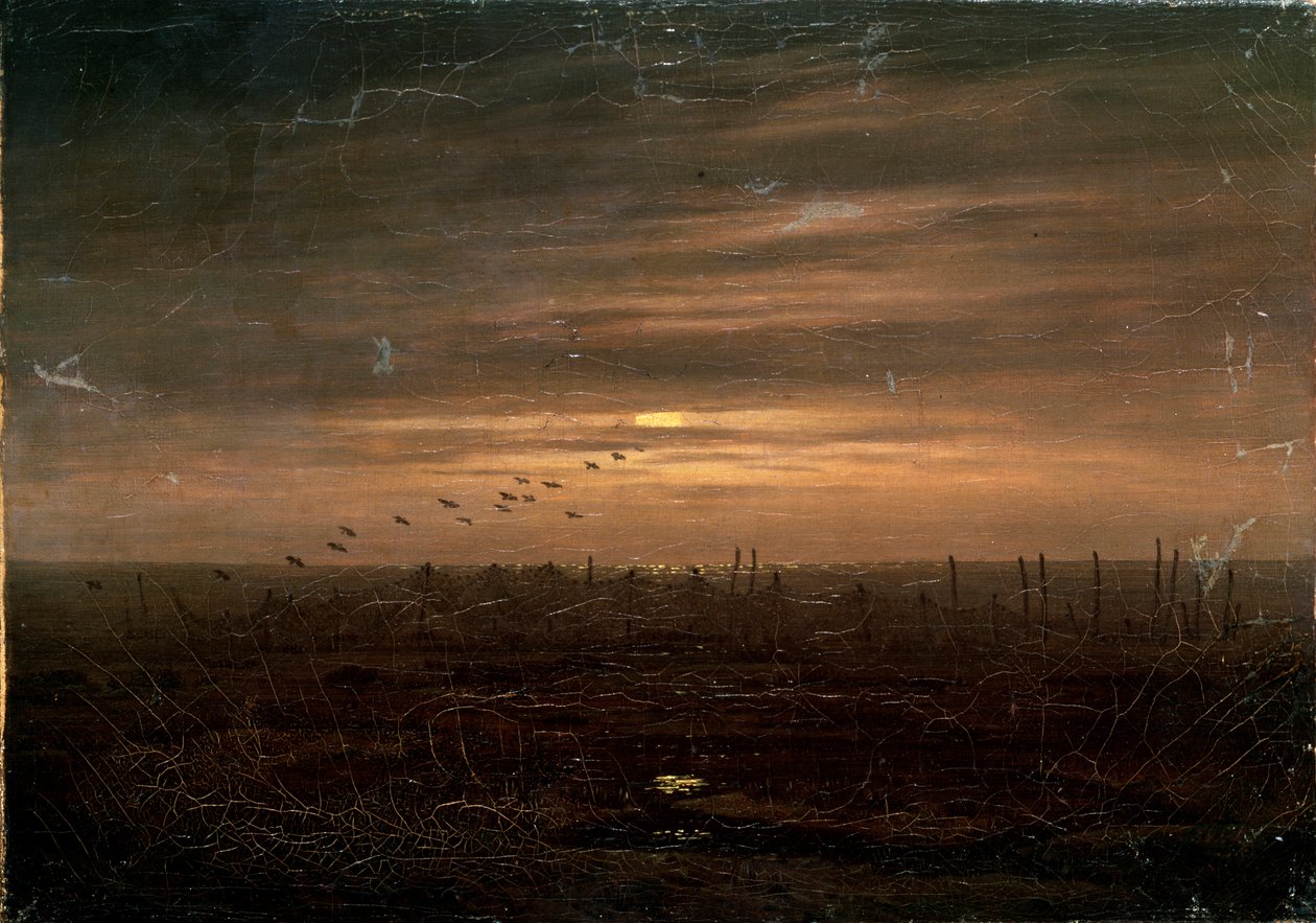 Reti da pesca da Caspar David Friedrich