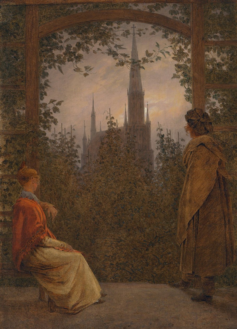 pergola da Caspar David Friedrich
