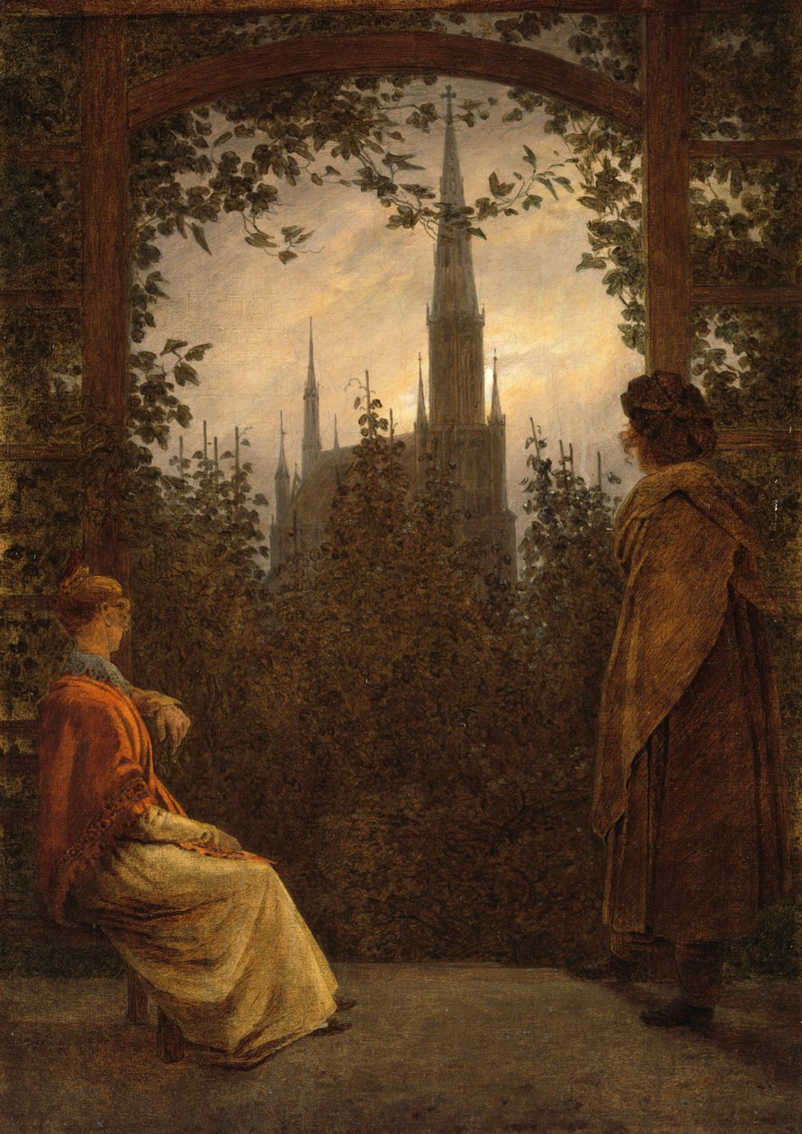 Gazebo da Caspar David Friedrich