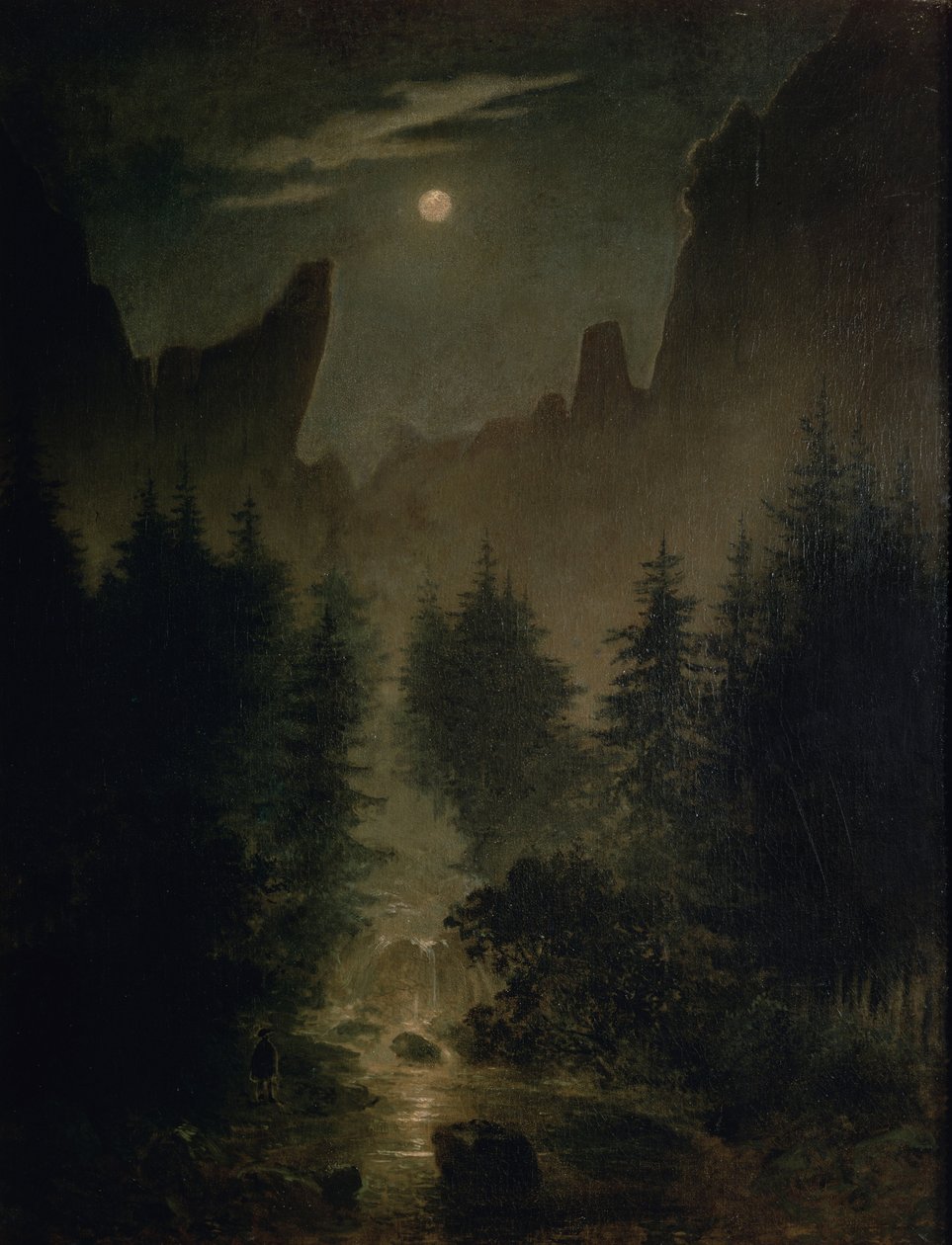 Tedesco: Uttewalder Grund da Caspar David Friedrich