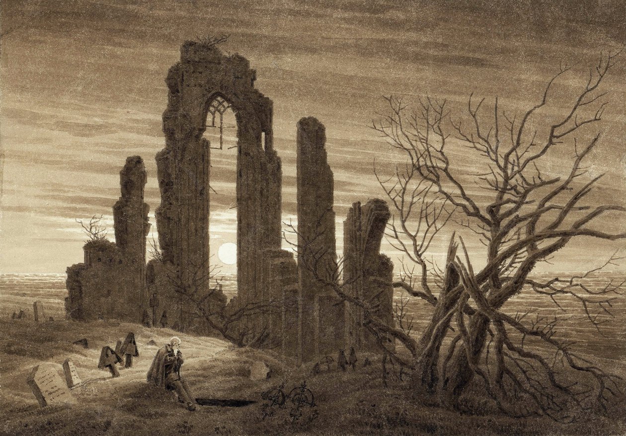 Inverno, notte, vecchiaia e morte (estratto dal ciclo delle ore del giorno e delle età dell