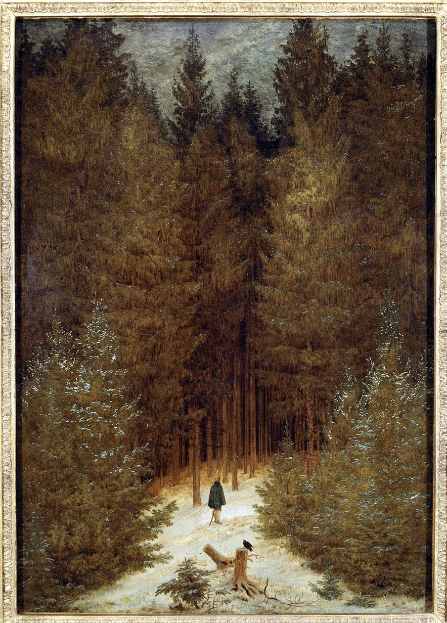 Cacciatore nella foresta da Caspar David Friedrich