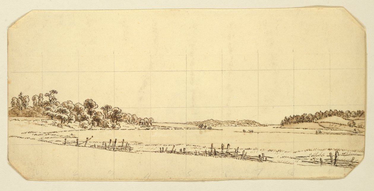 Lago, 1802-3 da Caspar David Friedrich