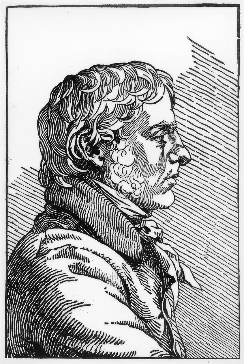 Autoritratto da Caspar David Friedrich