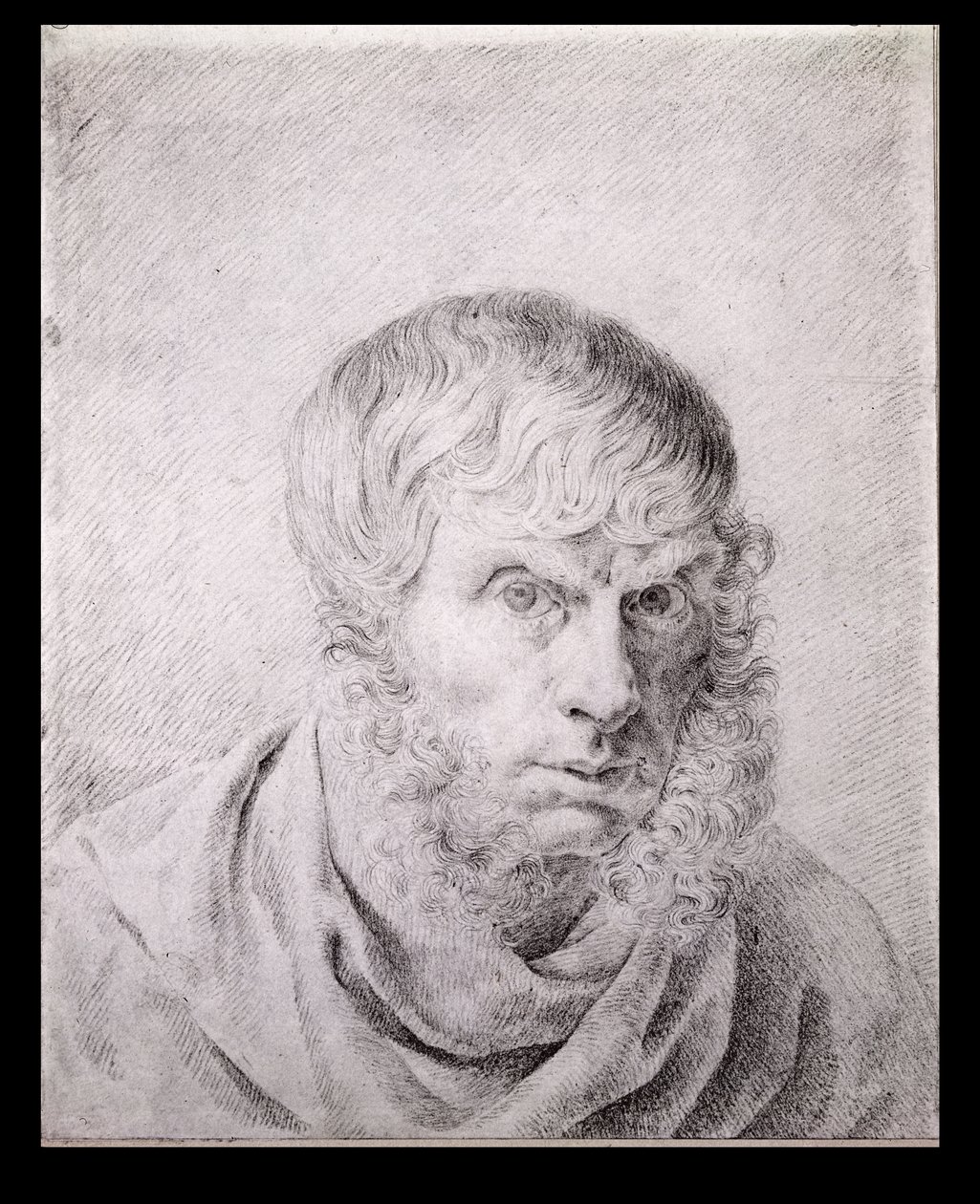 Autoritratto, c.1810 da Caspar David Friedrich