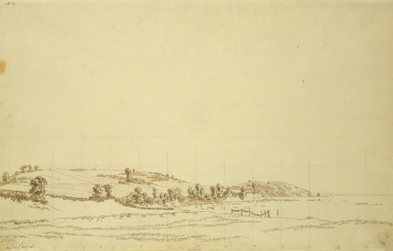Costa Sud di Rügen da Caspar David Friedrich