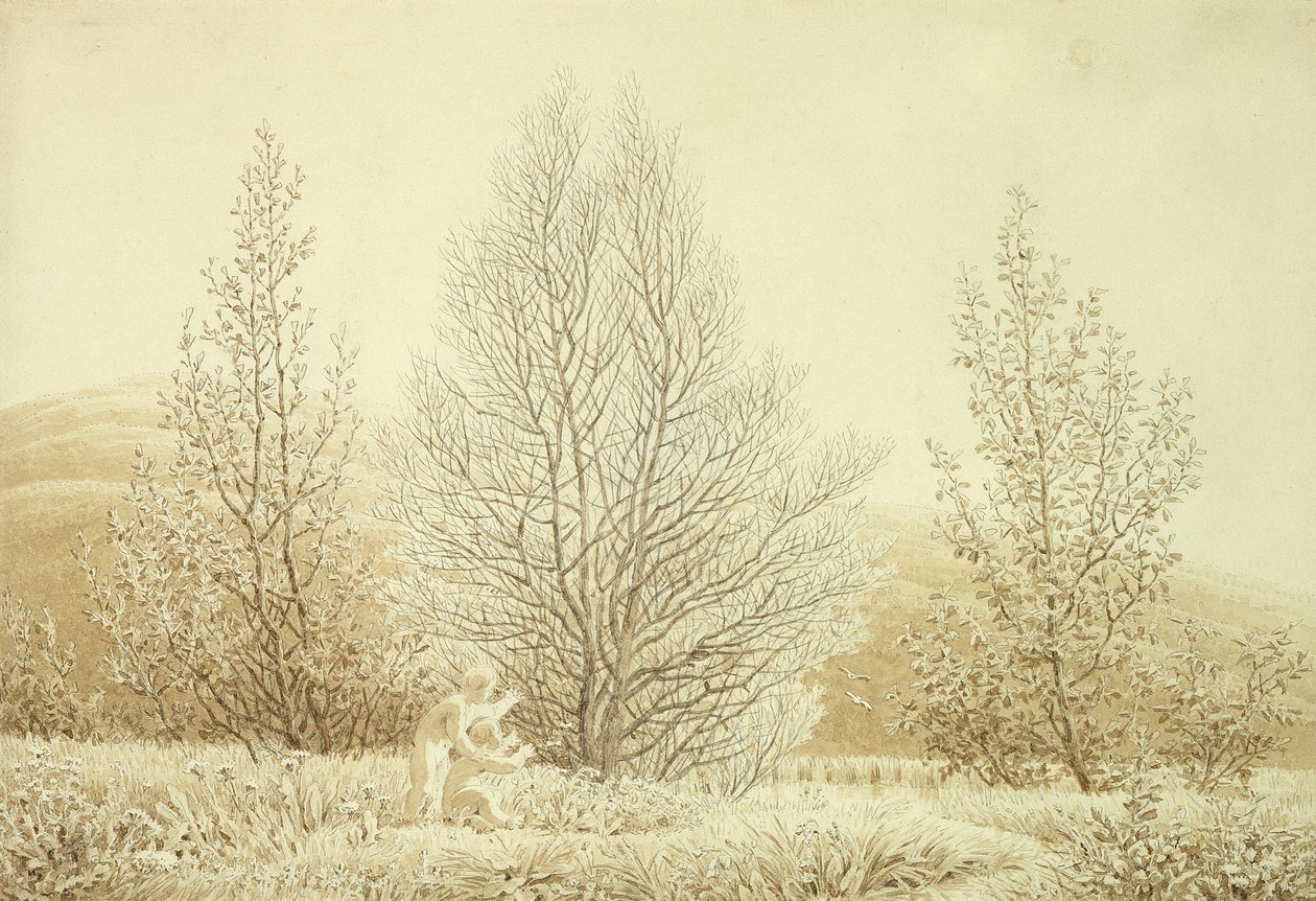 Primavera da Caspar David Friedrich