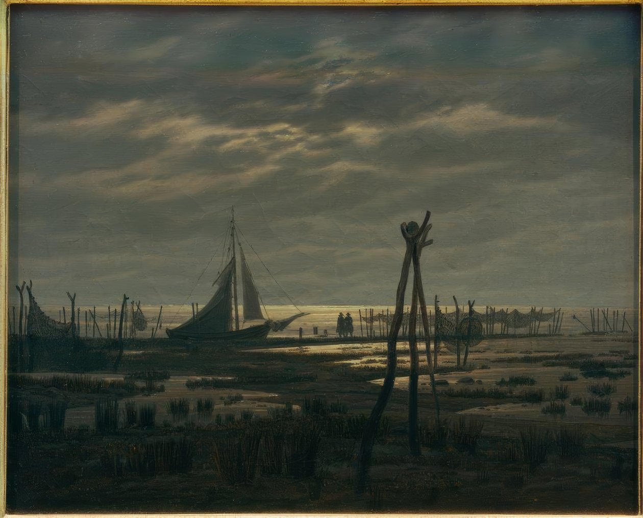 Spiaggia paludosa da Caspar David Friedrich