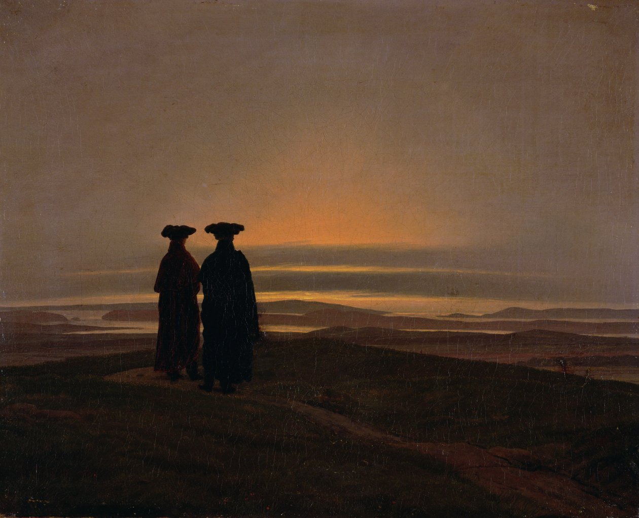 Tramonto (Fratelli) da Caspar David Friedrich