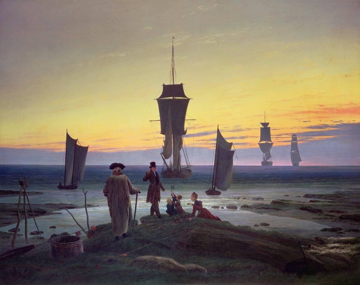 Le fasi della vita da Caspar David Friedrich