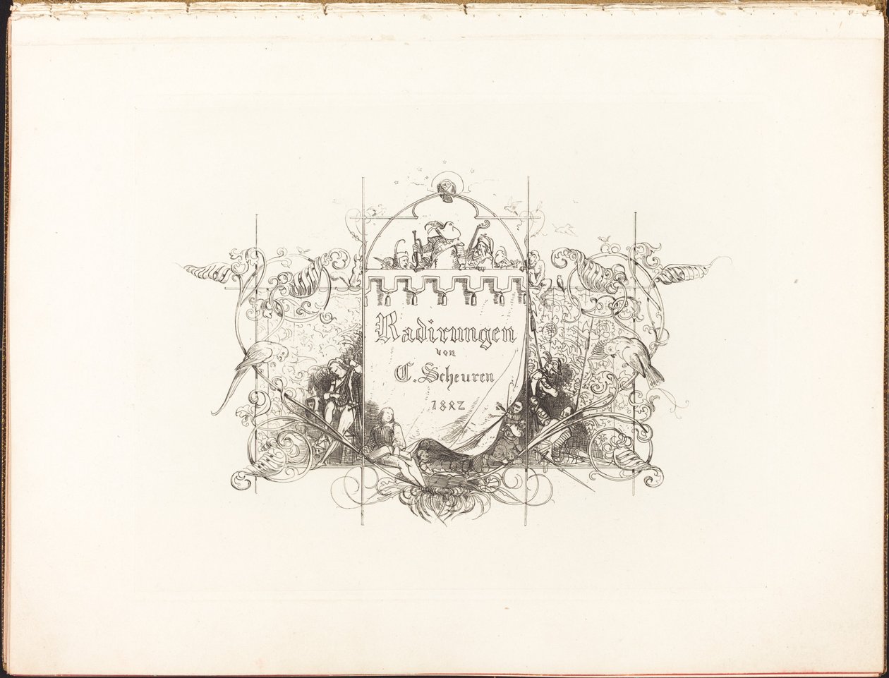 Radirungen da Caspar Johann Nepomuk Scheuren
