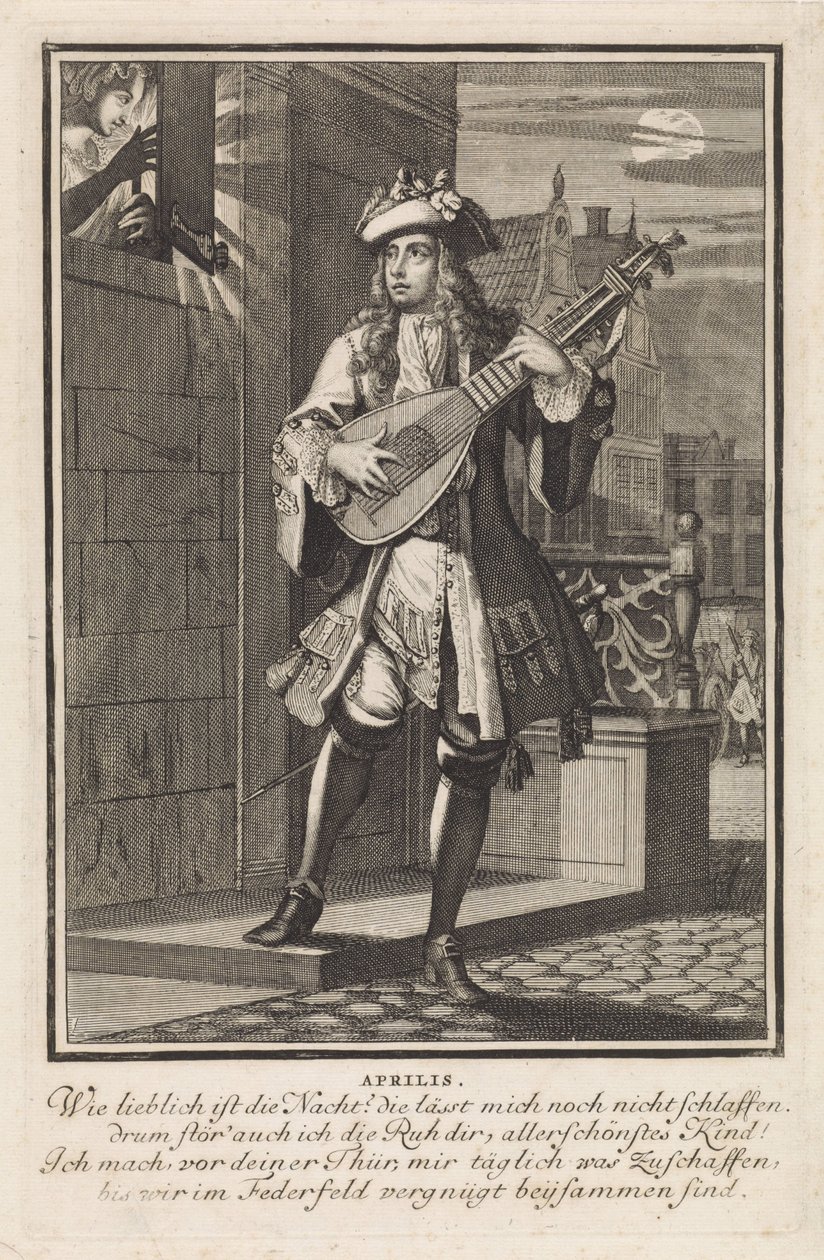 Aprile da Caspar Luyken