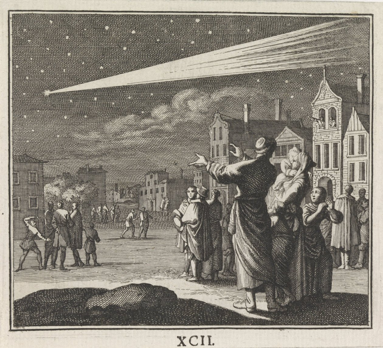 Emblema: cometa da Caspar Luyken
