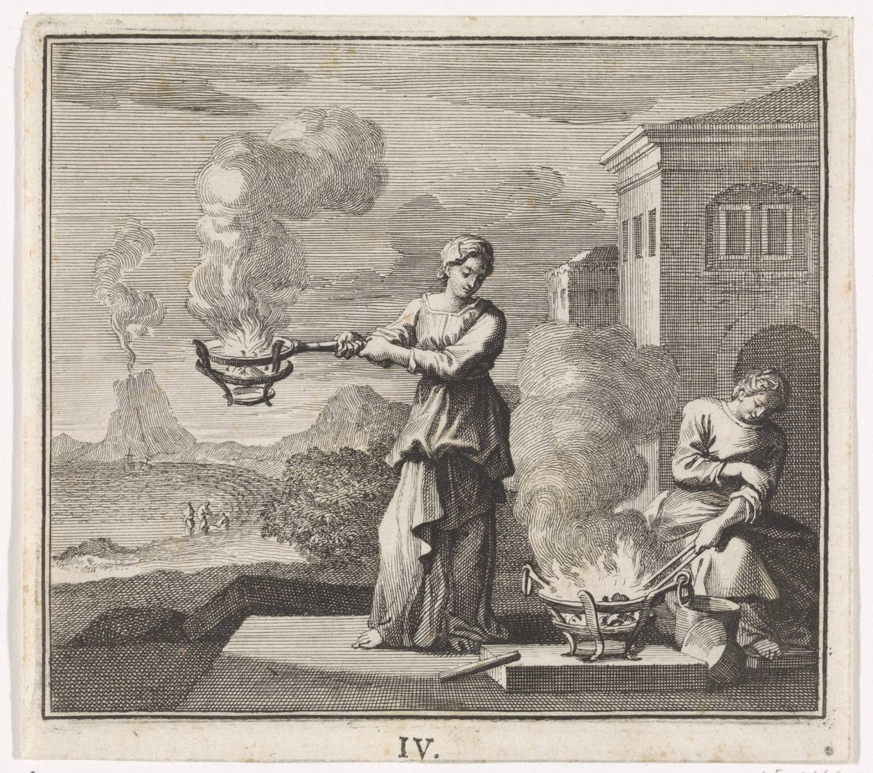 Emblema: fuoco da Caspar Luyken