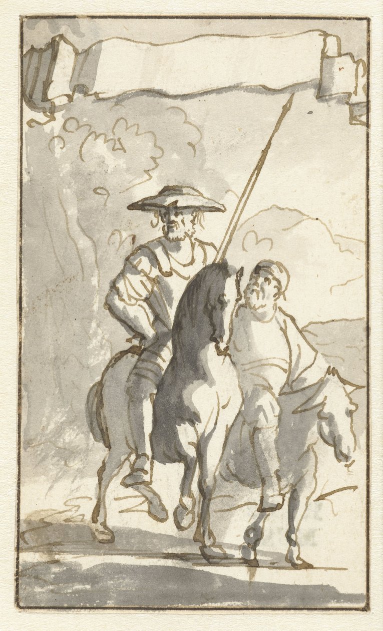 Frontespizio di Don Chisciotte (serie Histoire de l