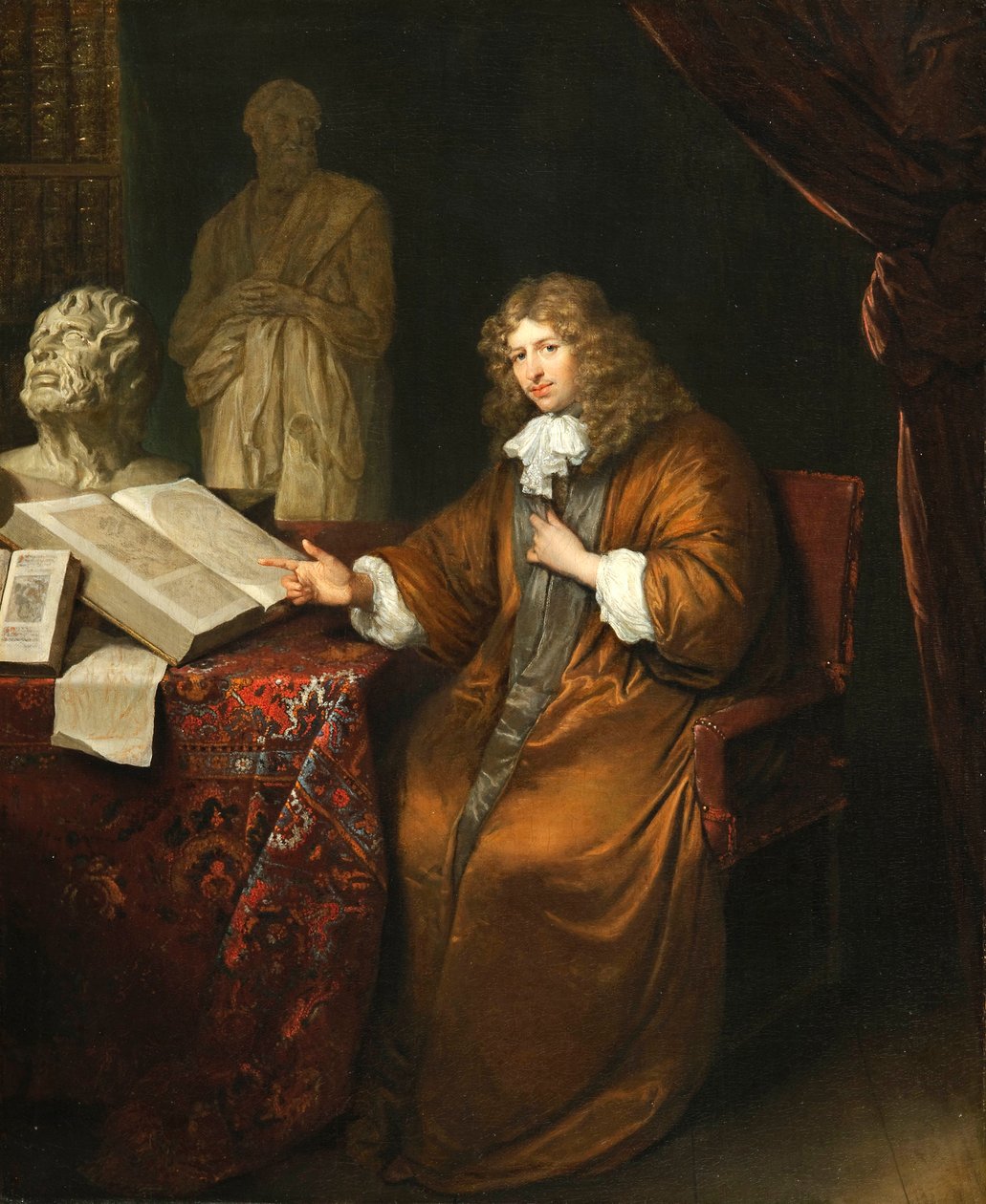 Ritratto del Collezionista Abraham van Lennep da Caspar Netscher
