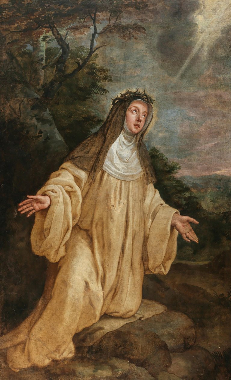 Santa Caterina da Siena da Caspar de Crayer