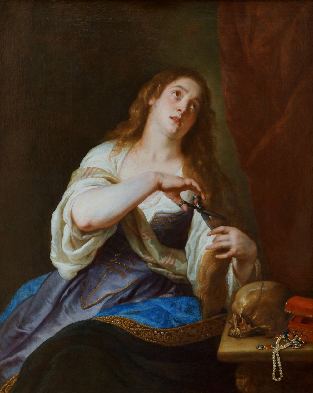 La Maddalena penitente da Caspar de Crayer