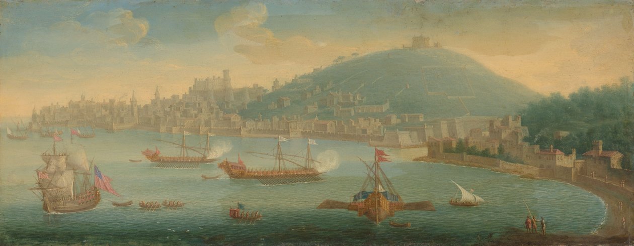 Veduta di Napoli da Caspar van Wittel (circle of)