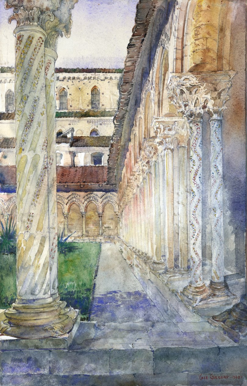 Duomo di Monreale, Sicilia da Cass Gilbert