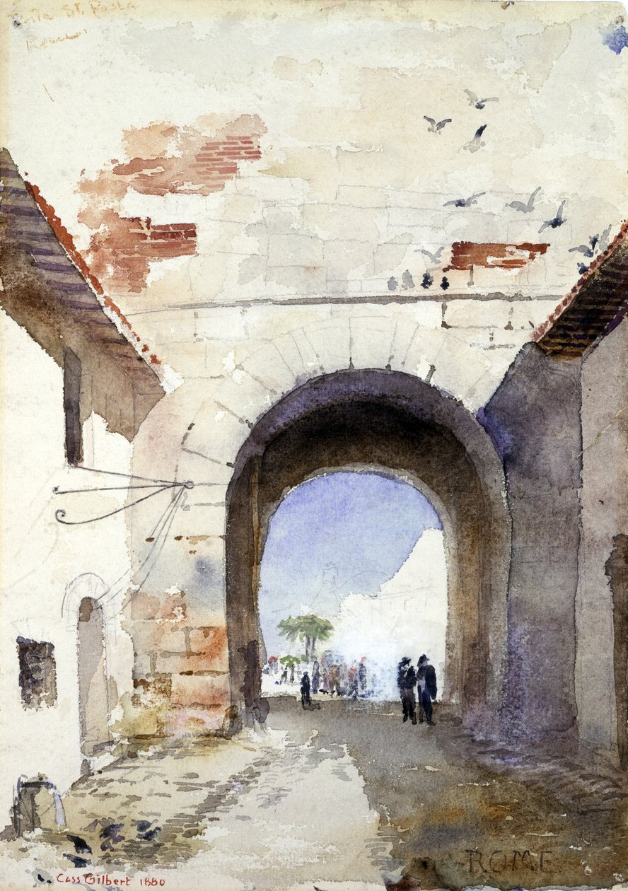 Porta San Paolo, Roma da Cass Gilbert