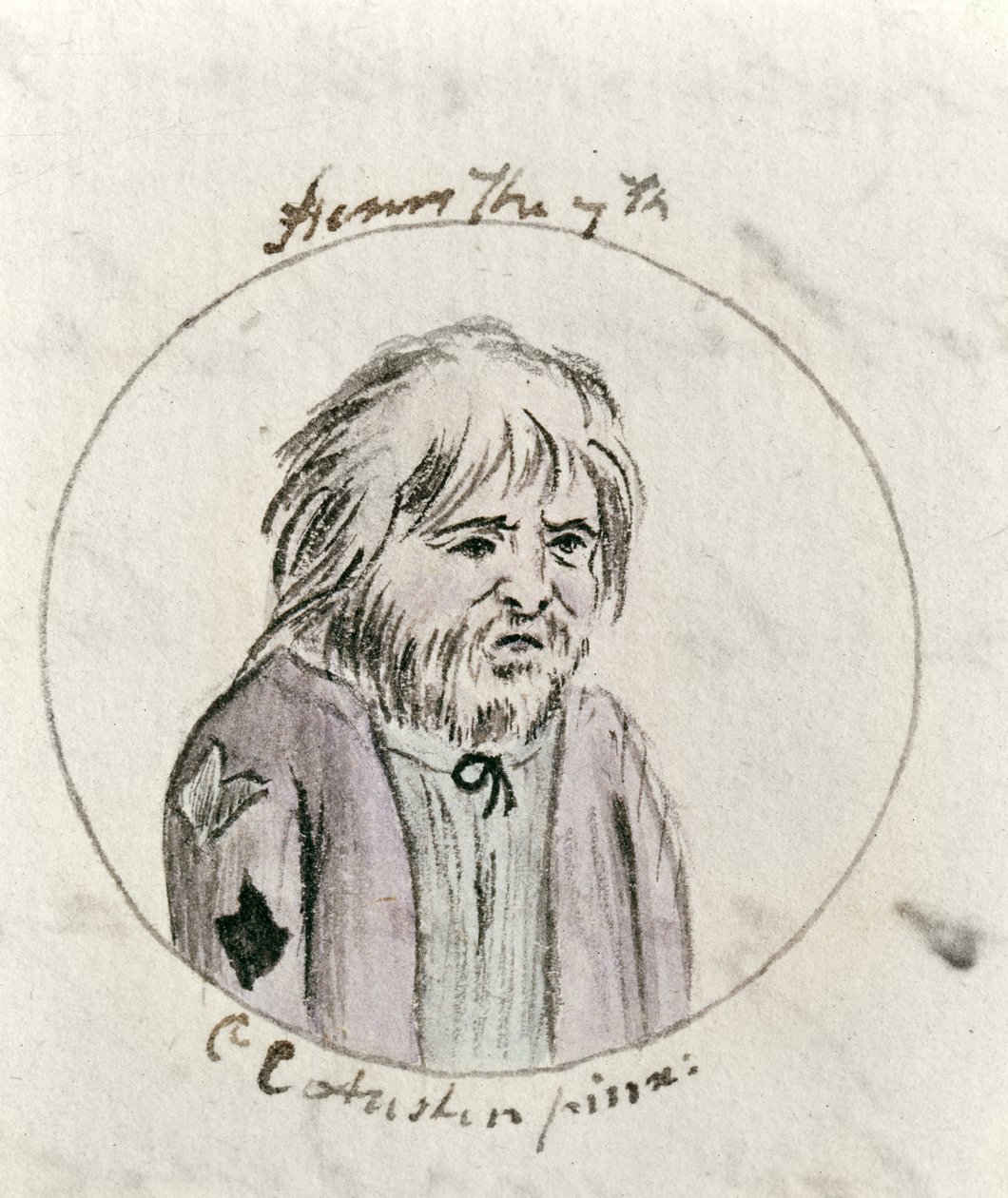 Enrico VII, c.1790 da Cassandra Austen