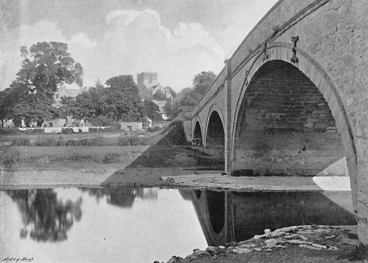 Cattedrale di St. Asaph, c1896 da Catherall and Pritchard