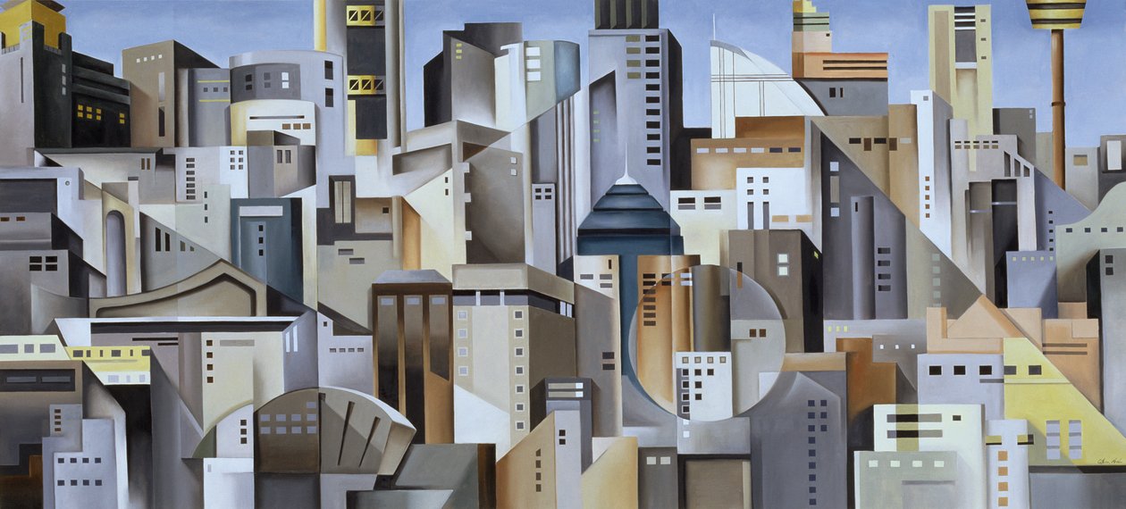 Composizione guardando a est da Catherine Abel