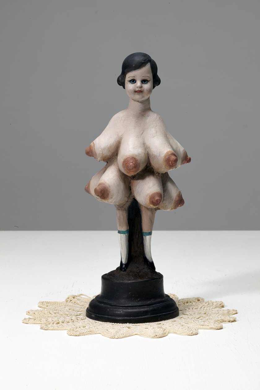 El Shaddai, 2013 (pittura a olio su bronzo patinato) da Cathie Pilkington