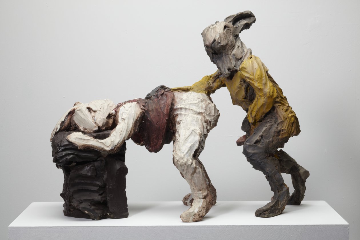 Flopsy, 2009 (Jesmonite, vernice) da Cathie Pilkington