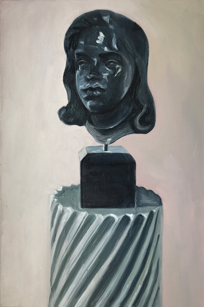Adors, 2014-17 (olio su lino) da Cathy Lomax