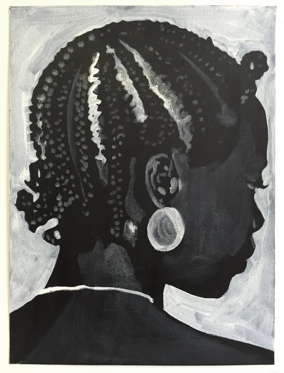 Belladonna: Koroba, 2014 (olio e acrilico su carta) da Cathy Lomax