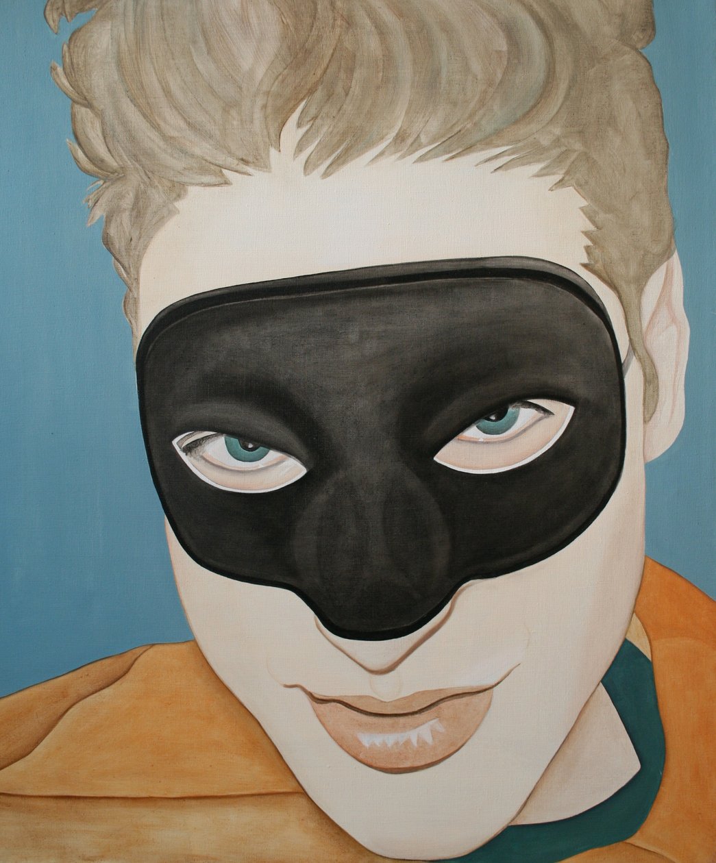 Il lampo verde, 2003 (olio su lino) da Cathy Lomax