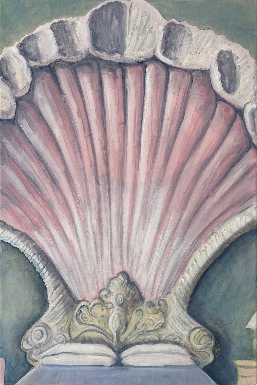 Letto di Venere, 2023 (olio su lino) da Cathy Lomax