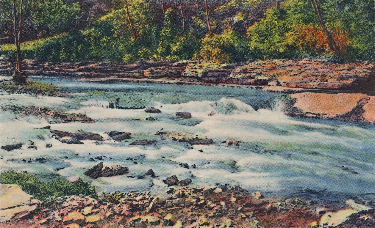 Acque rapide, Cherokee Park, 1942 da Caufield and Shook