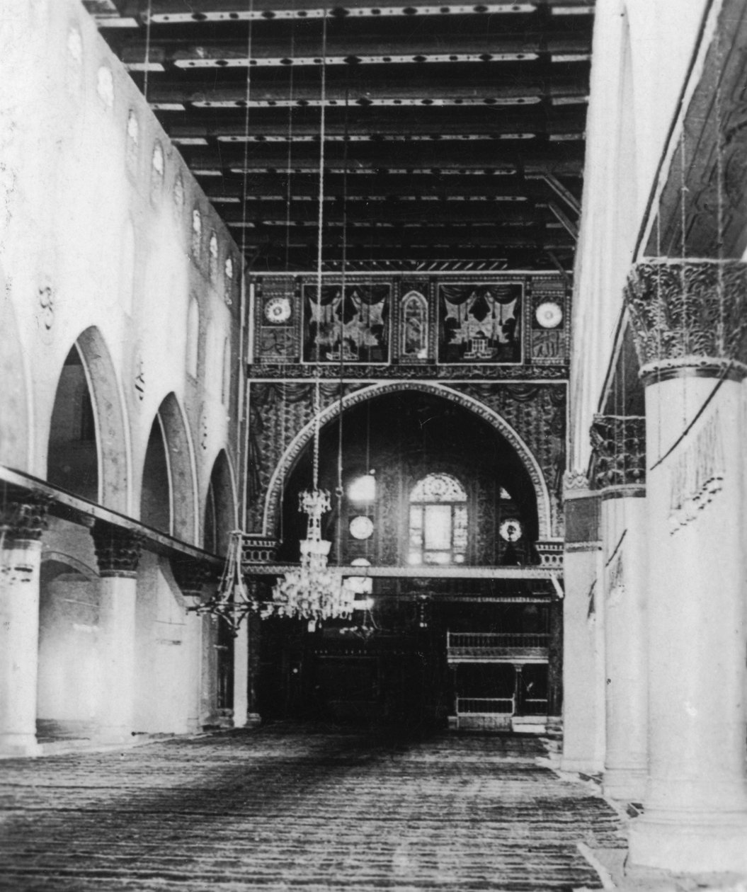 Moschea di Al-Aqsa, Gerusalemme, c. 1927-1931 da Cavanders Ltd