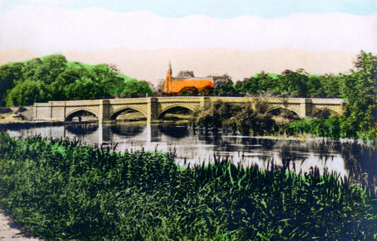 Ponte sul fiume Tamigi a Clifton Hampden, 1926 da Cavenders Ltd