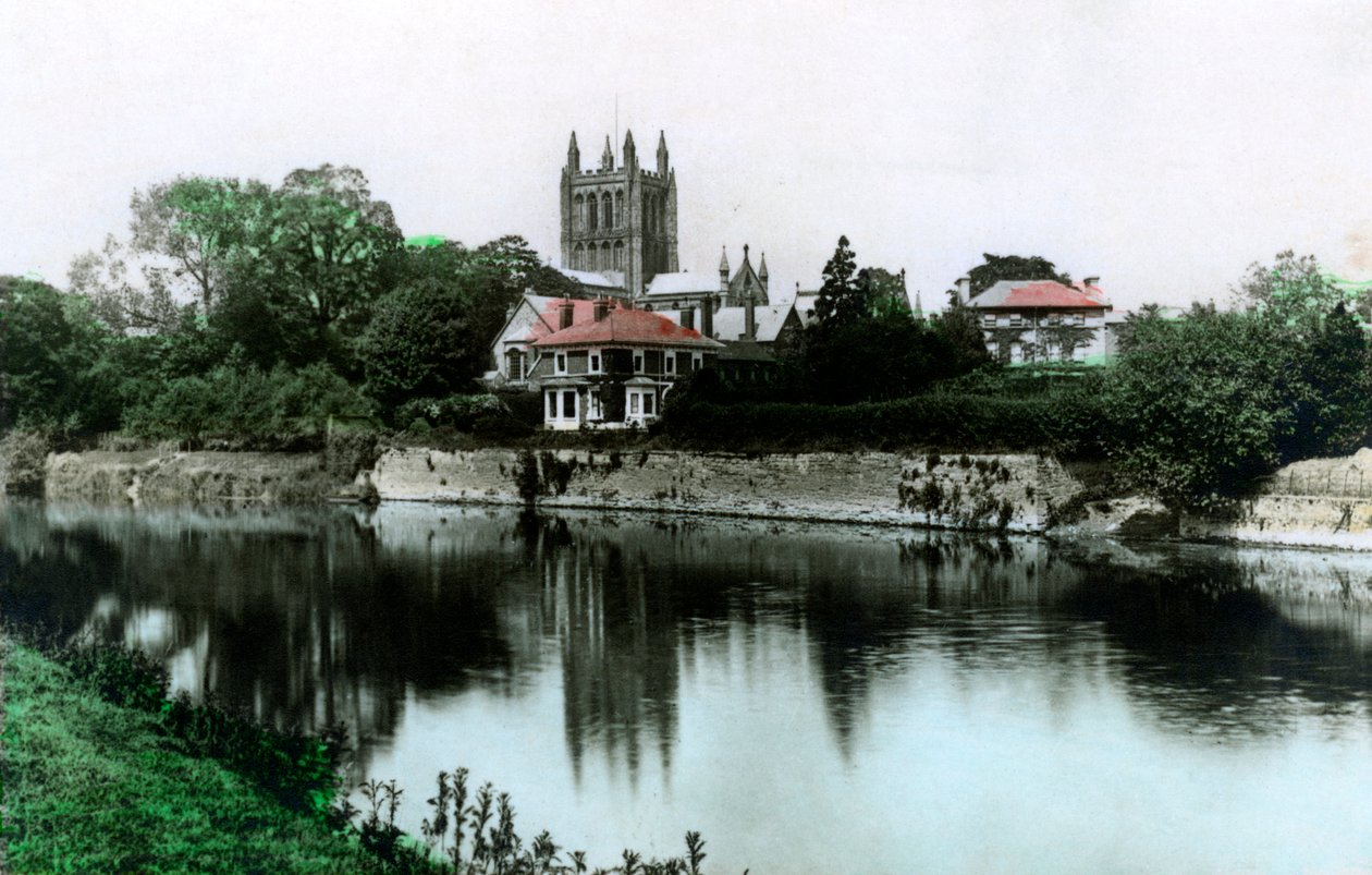 Cattedrale di Hereford, 1926 da Cavenders Ltd