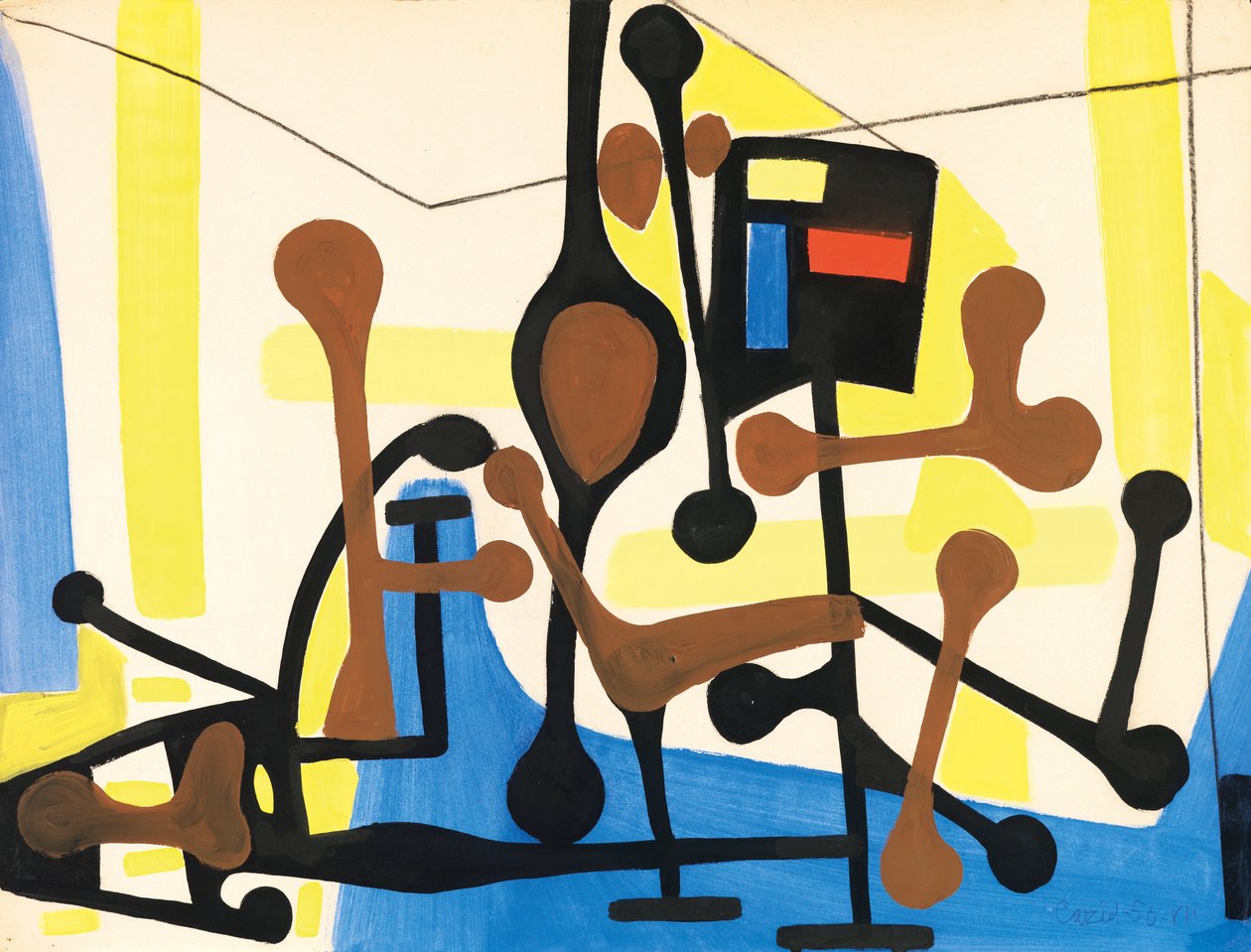 Composizione 56.VII da Caziel Caziel