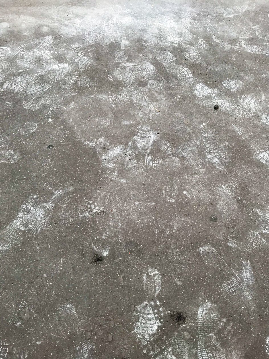 Composizione - Strada, 2019 (foto) da Cécile Jamet