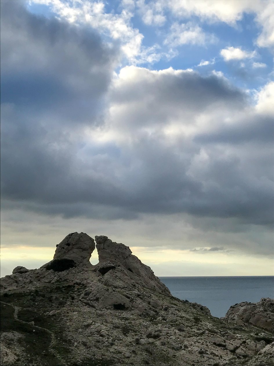 Paesaggio - Cielo e mare, 2019 (foto) da Cécile Jamet