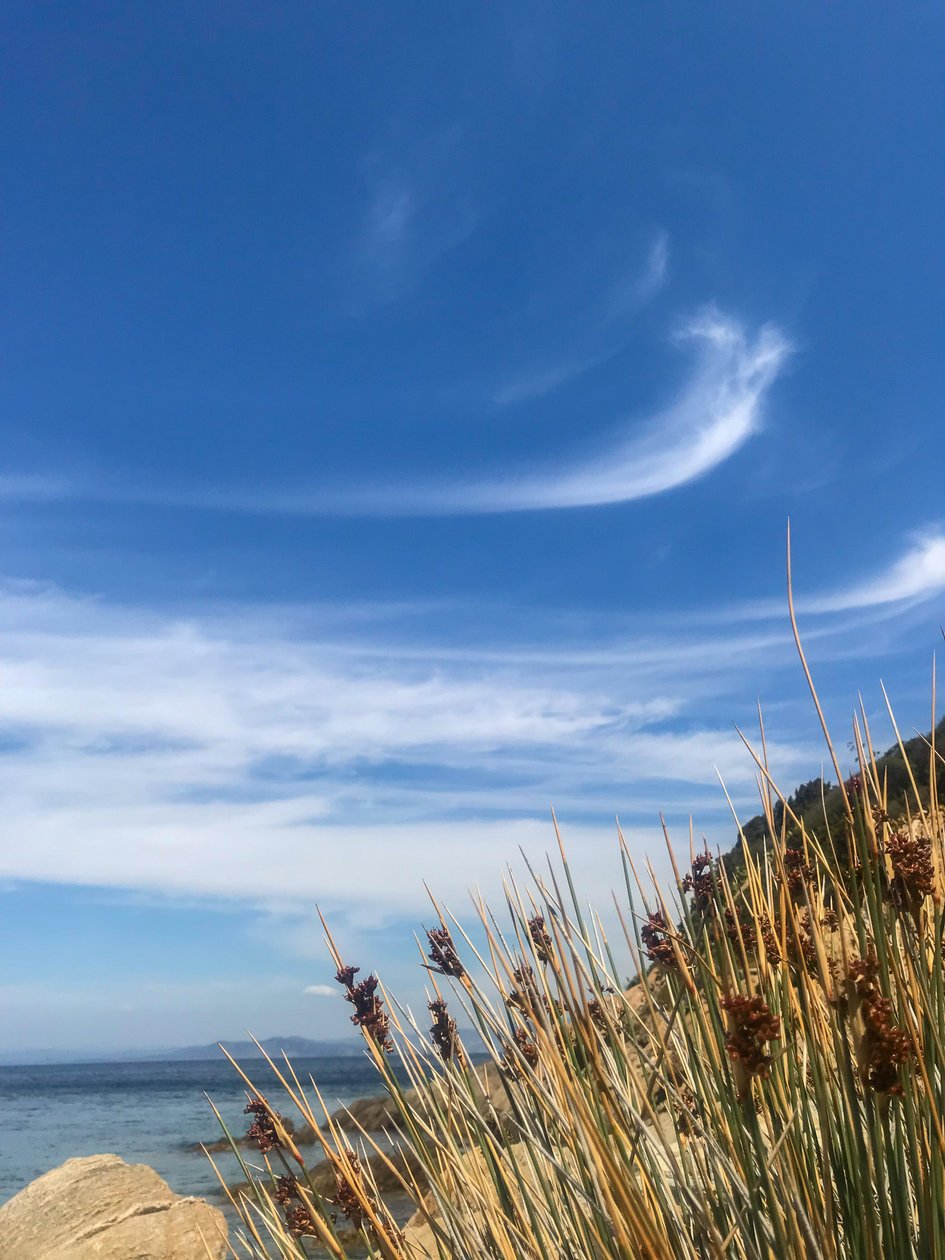 Paesaggio - Cielo e mare, 2019 (foto) da Cécile Jamet