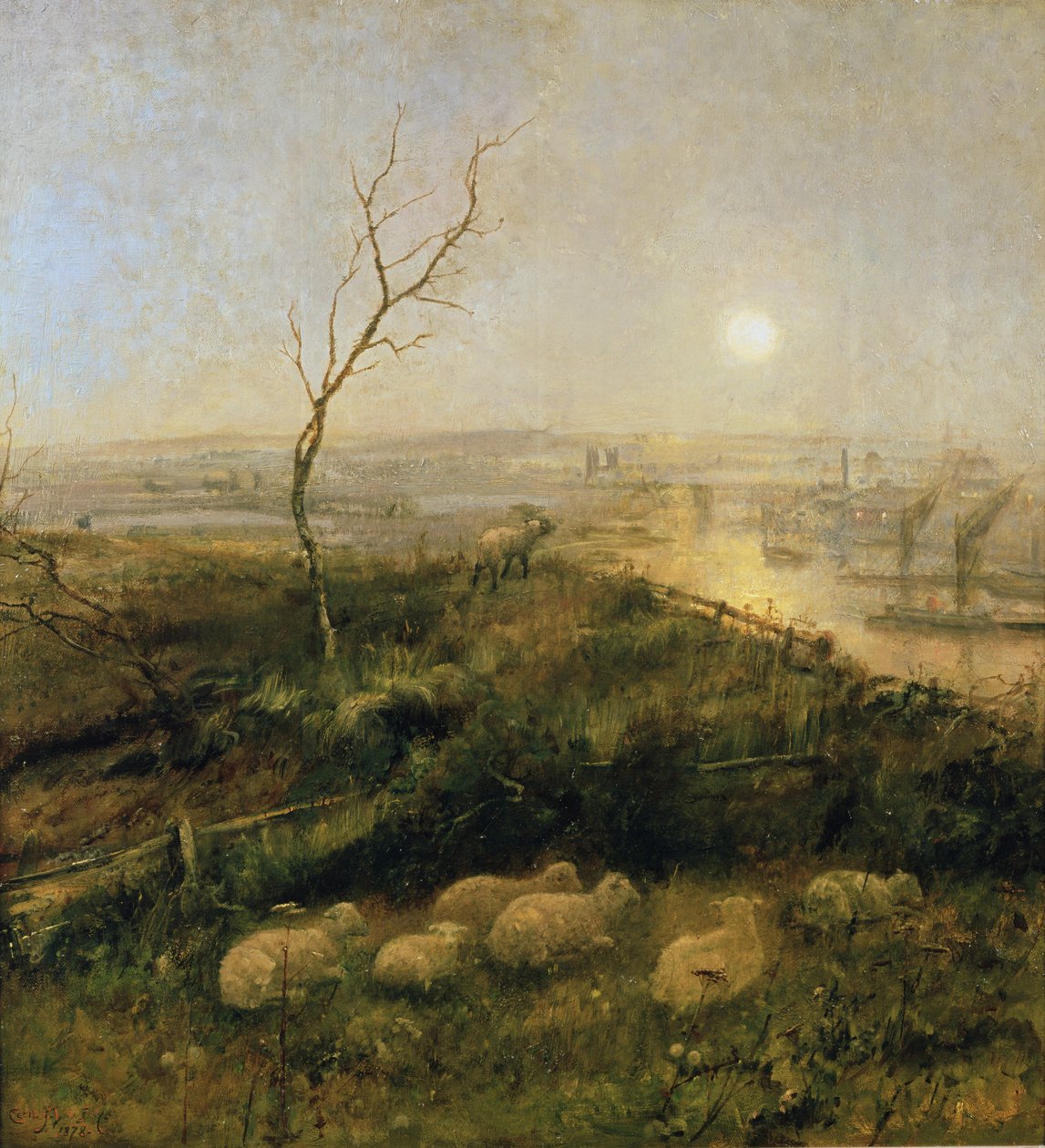 Smarrito, un pastorale al chiaro di luna da Cecil Gordon Lawson