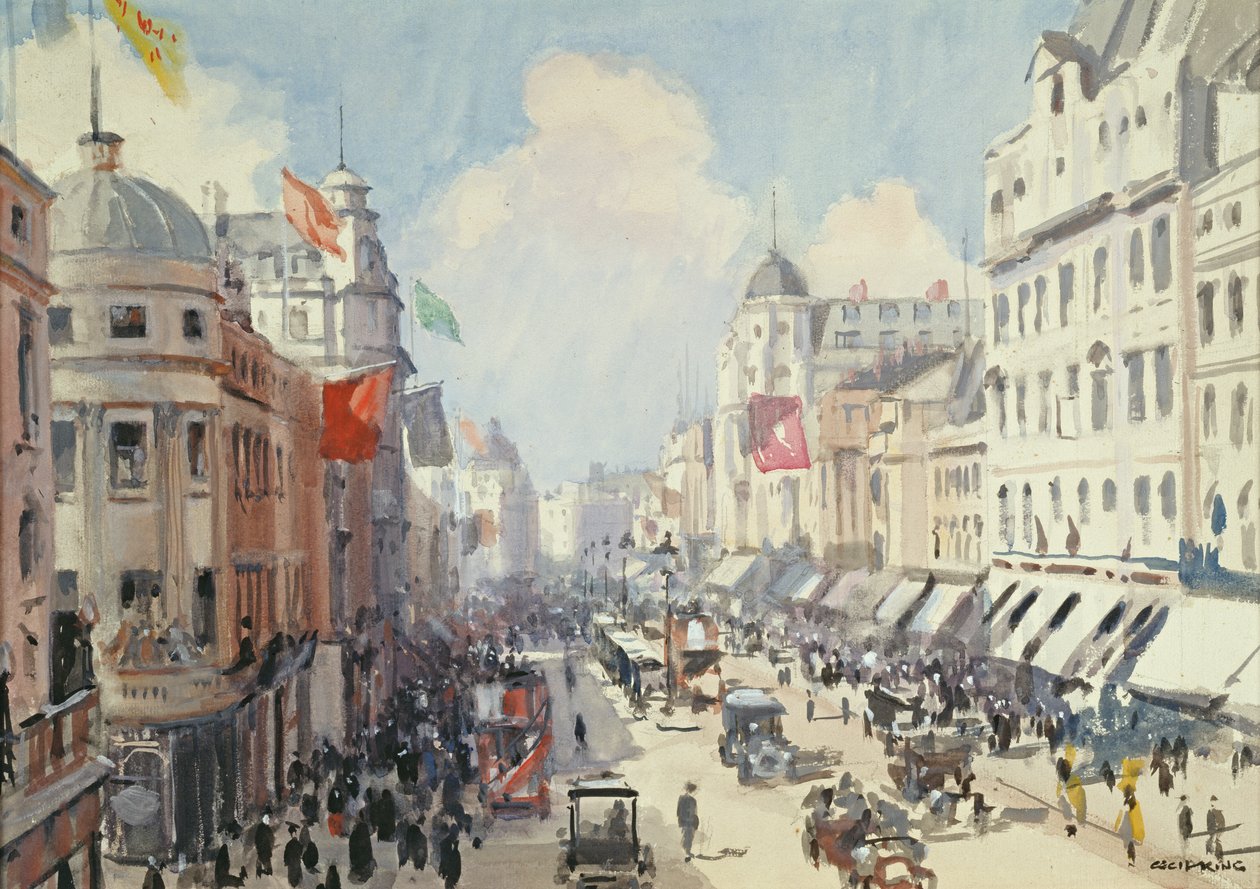 Regent Street, Londra da Cecil King